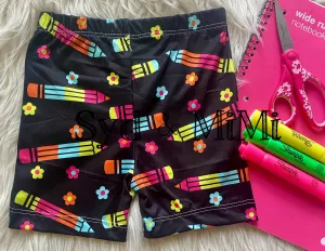 1 left! 3T ~ Bike Shorts ~ Neon Pencils
