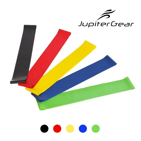 5 Piece of Resistance Loop Exercise Body Bands