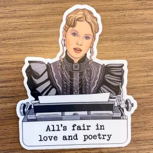 All's Fair In Love and Poetry Taylor Swift Sticker