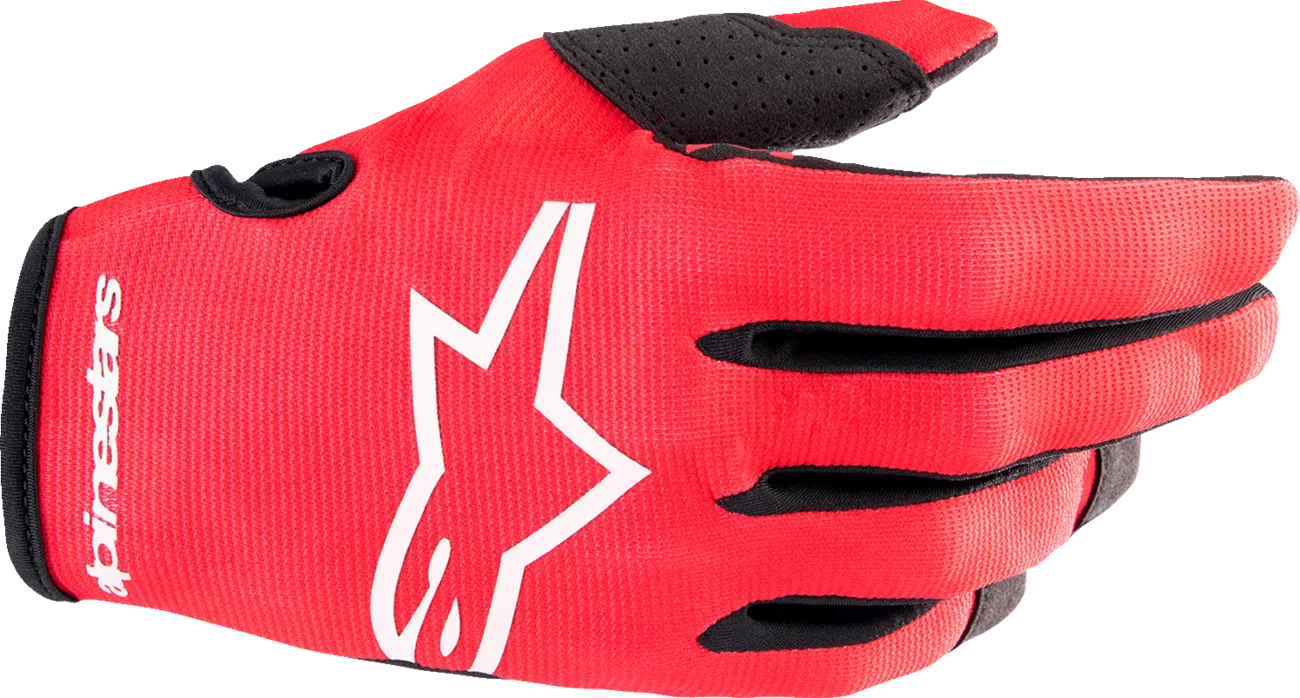 ALPINESTARS Radar Gloves Mars Red/White Lg 3561823-3120-L