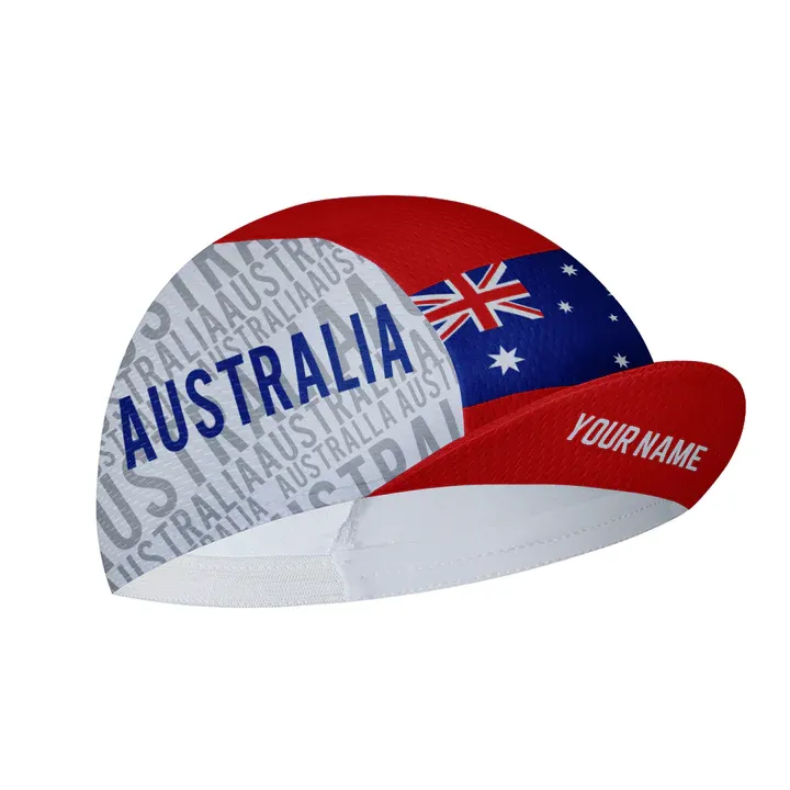 Customized Australia Cycling Cap Sports Hats