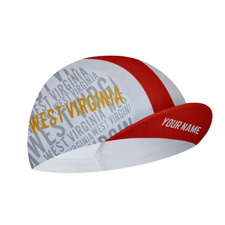 Customized West Virginia Cycling Cap Sports Hats