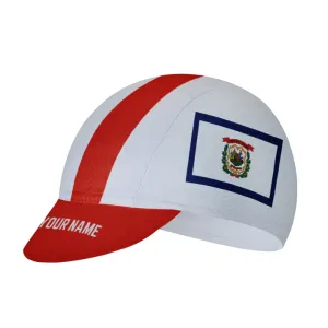 Customized West Virginia Cycling Cap Sports Hats