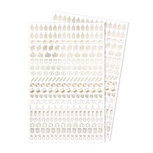 Emma Kate Co. Illustrated Stickers Set | Icons | 2 Sheets