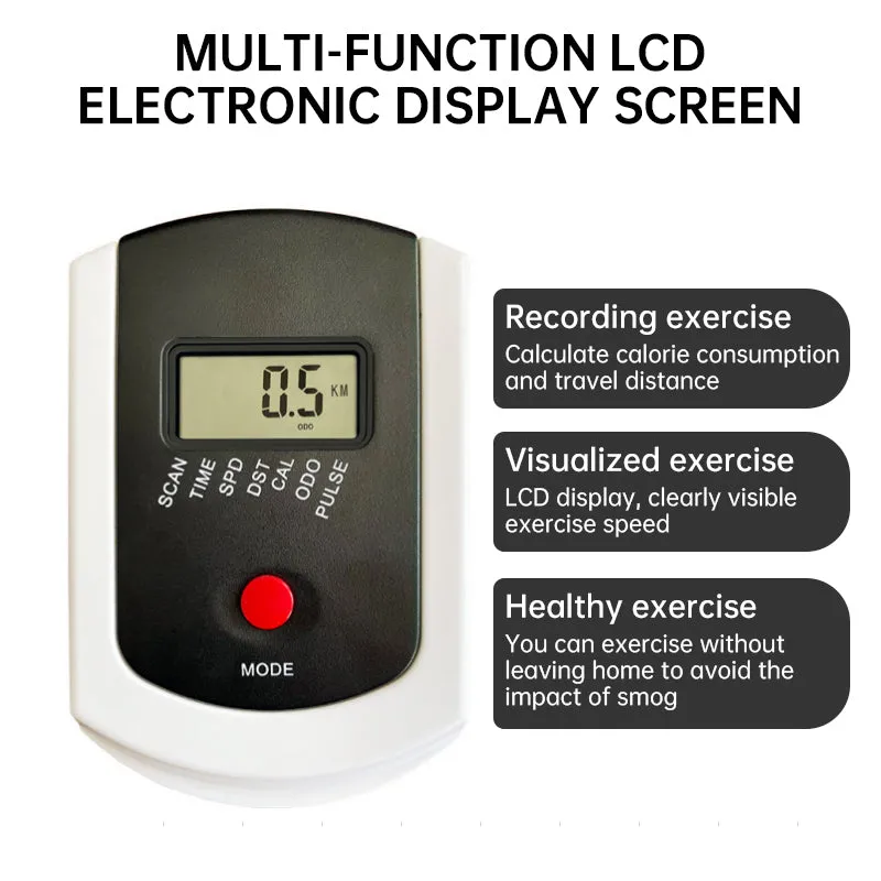 Heart rate electronic instrument display for spinning bikes.