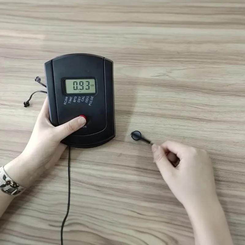 Heart rate electronic instrument display for spinning bikes.