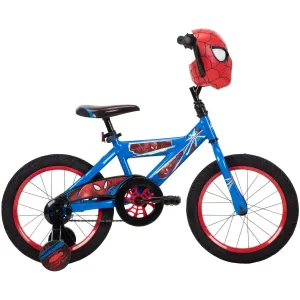 Huffy Marvel Spider-Man Bike, 16" Wheels, Toddlers Ages 3 , Training Wheels