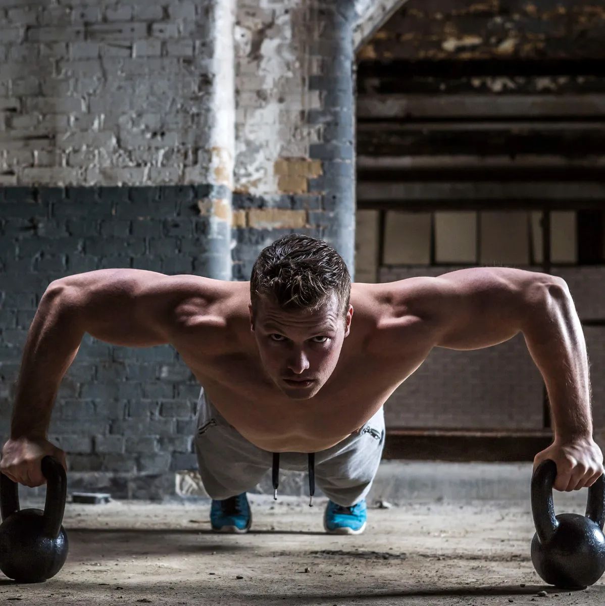 Kettlebells - Tunturi - Sort