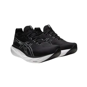Men's Gel-Nimbus 25 - Black/Pure Silver (D Width)