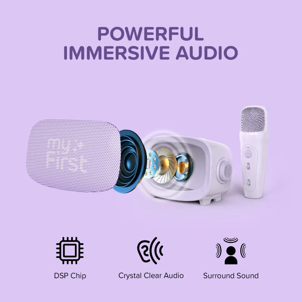 MYFIRST Karaoke Machine Voice 2  Purple