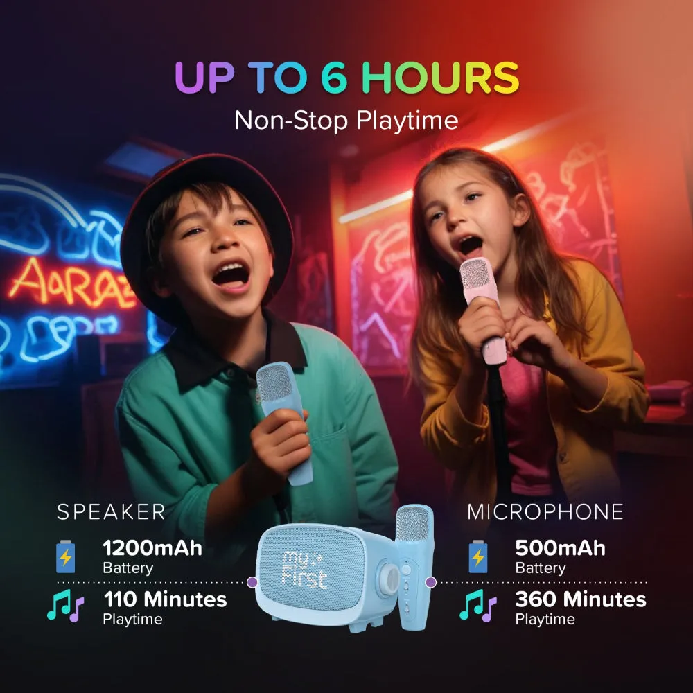 MYFIRST Karaoke Machine Voice 2  Purple
