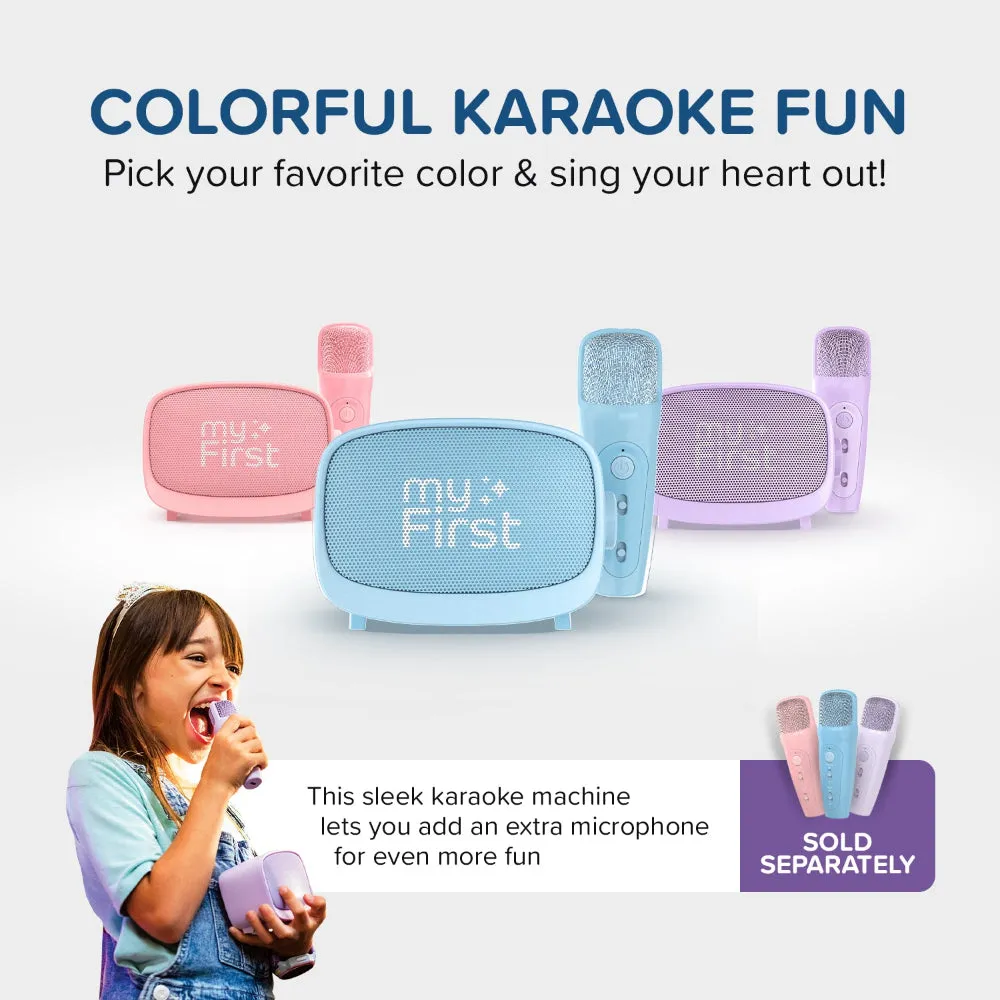 MYFIRST Karaoke Machine Voice 2  Purple