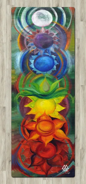 "Ancient Balance" Yoga Mat