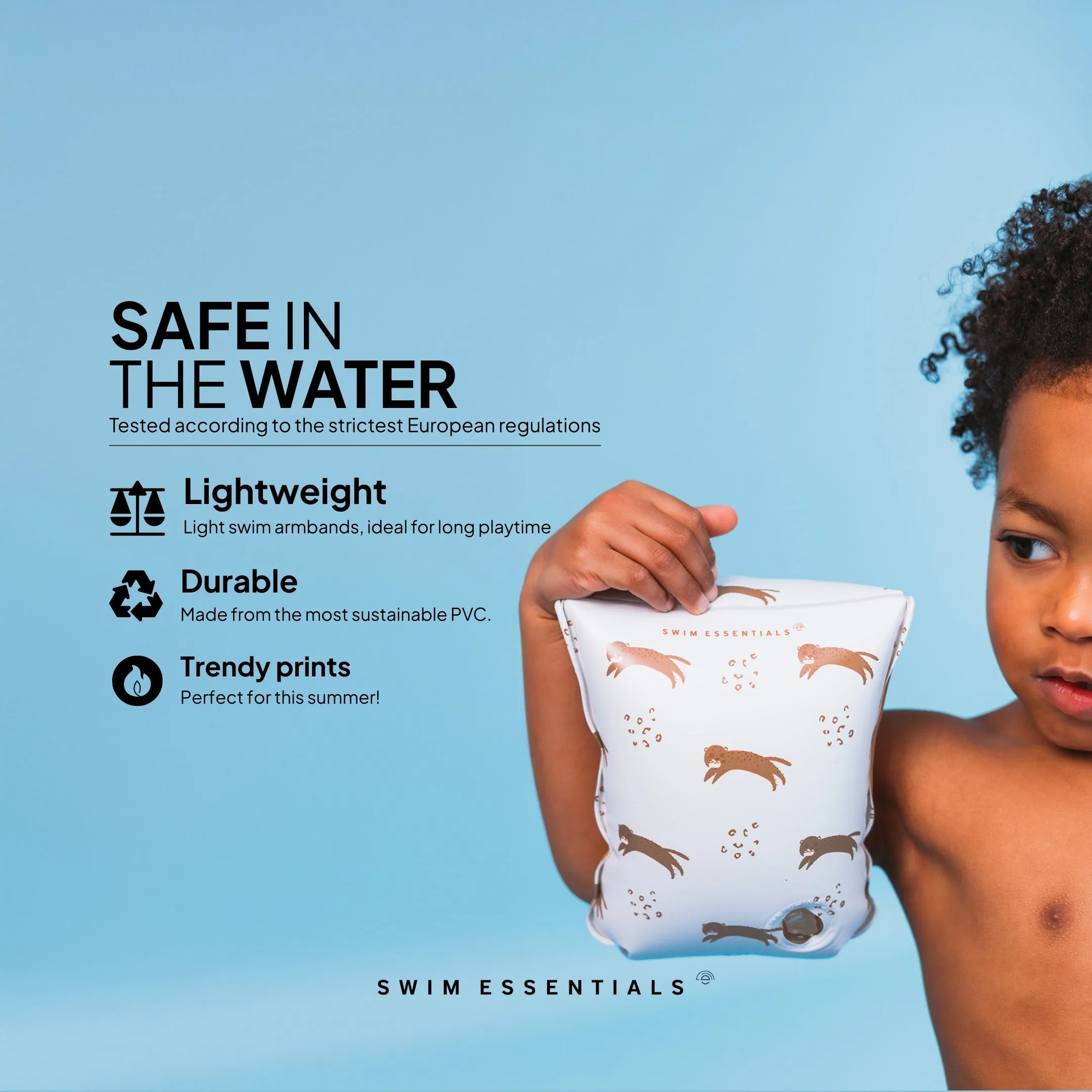 Roamer | Beige Swim Arm Bands 0-2 years