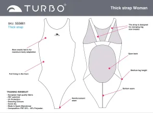 Tailor-Made - Girls Swim Suit - Wide Straps (Pre-Order)