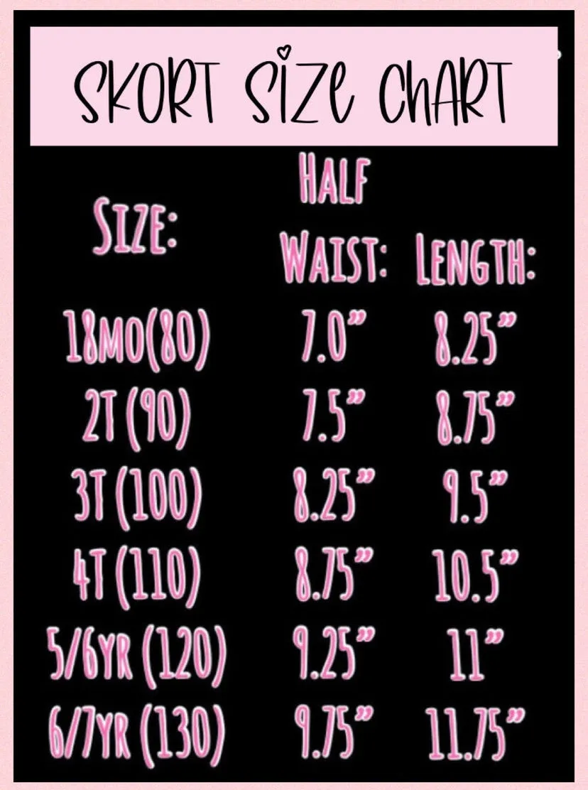 Twirl Skort ~ Faux Fur